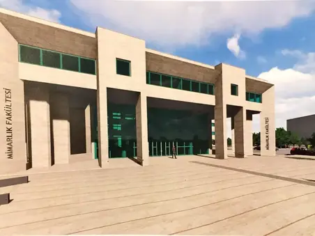 Akdeniz Üniversitesi Mimarlık Fakültesi İnşaatı Yapım İşi